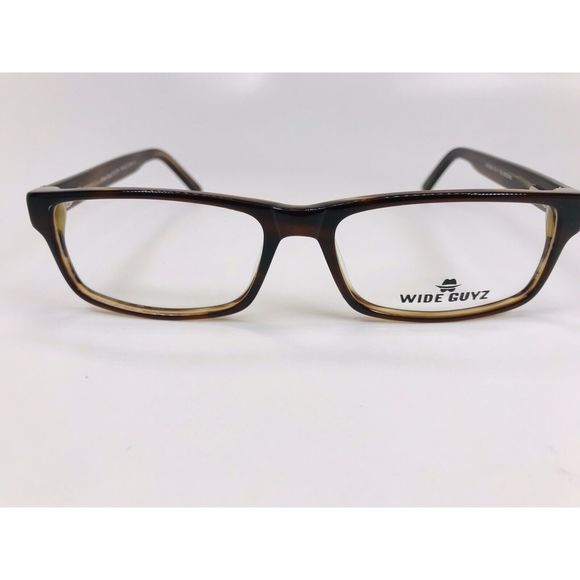New Wide Guyz Brown RIVERA Eyeglasses 59mm for The Stylish Large Man - Picture 3 of 12